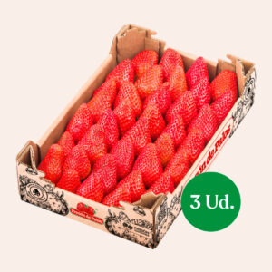 Fresas: 3 kg